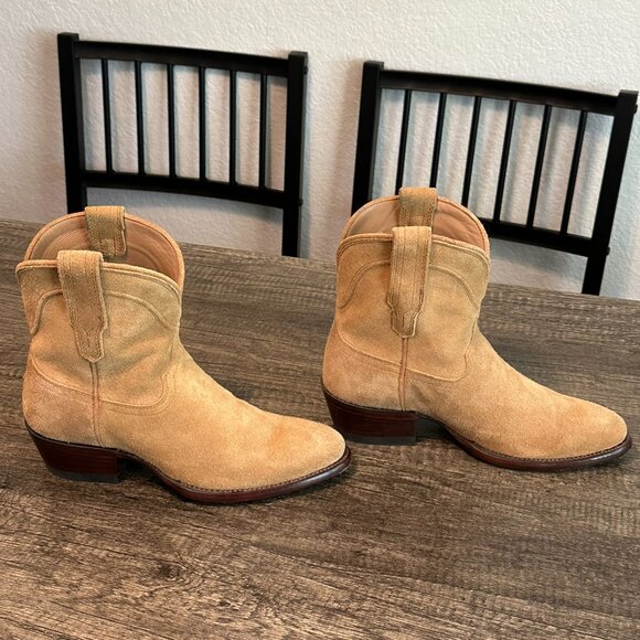 Tecovas The Lucy Boots, Women's Size 7B, Sand Suede - Picture 3 of 8